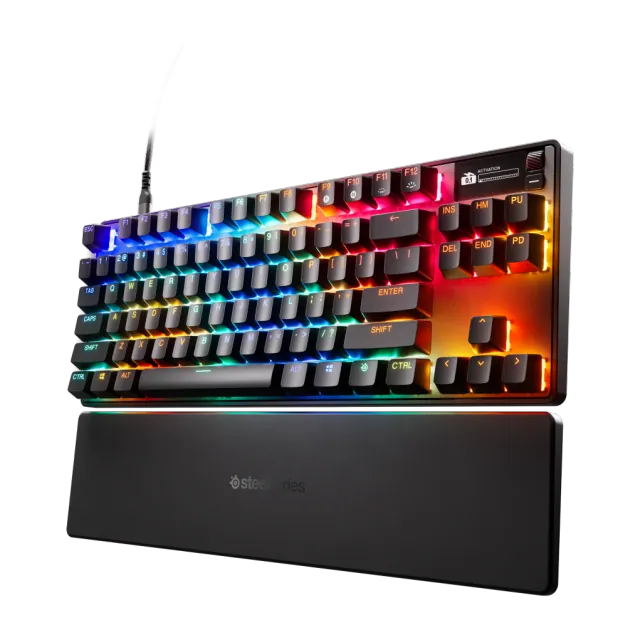 Apex Pro TKL Gen 3 OmniPoint 3.0 magnético · rapid trigger — Titanio Tech