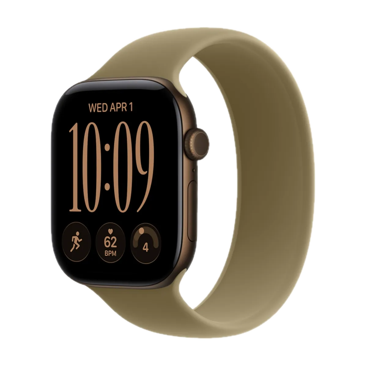 Apple Watch Series 12 alumínio 42 mm GPS + Cellular — Titanio Tech
