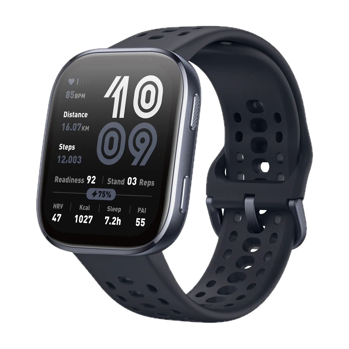 Amazfit Bip 6 smartwatch · AMOLED 1,97" · GPS · hasta 14 días — Titanio Tech