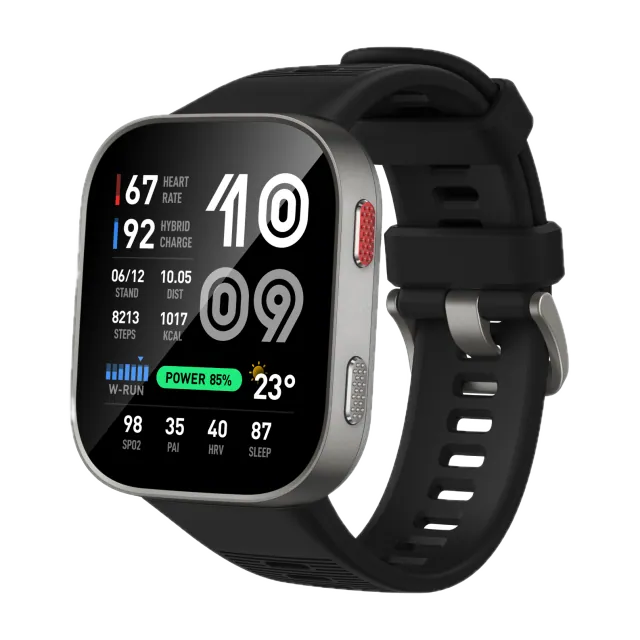 Amazfit Bip Max smartwatch · AMOLED 2,07" · GPS · hasta 20 días — Titanio Tech
