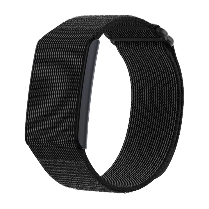 Amazfit Helio Strap pulseira fitness sem tela · até 10 dias · 5 ATM — Titanio Tech