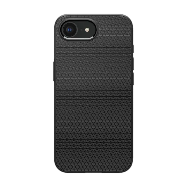 Funda Spigen Liquid Air iPhone 17e / 16e para iPhone 17e y 16e · TPU mate — Titanio Tech