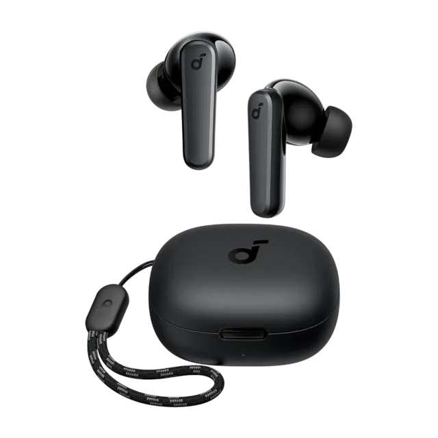 Soundcore P20i auricular TWS · 10 mm · hasta 30 h con estuche — Titanio Tech