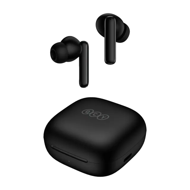 QCY T13 ANC auricular TWS · ANC · hasta 30 h con estuche — Titanio Tech