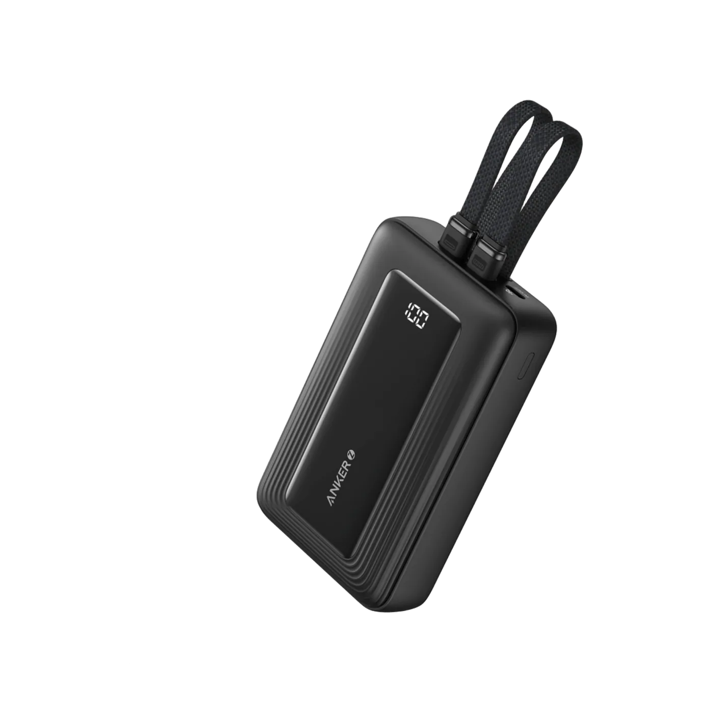 Anker Zolo Power Bank 20K (cables USB-C y Lightning) power bank 20.000 mAh · 30 W · cables USB-C y Lightning integrados — Titanio Tech